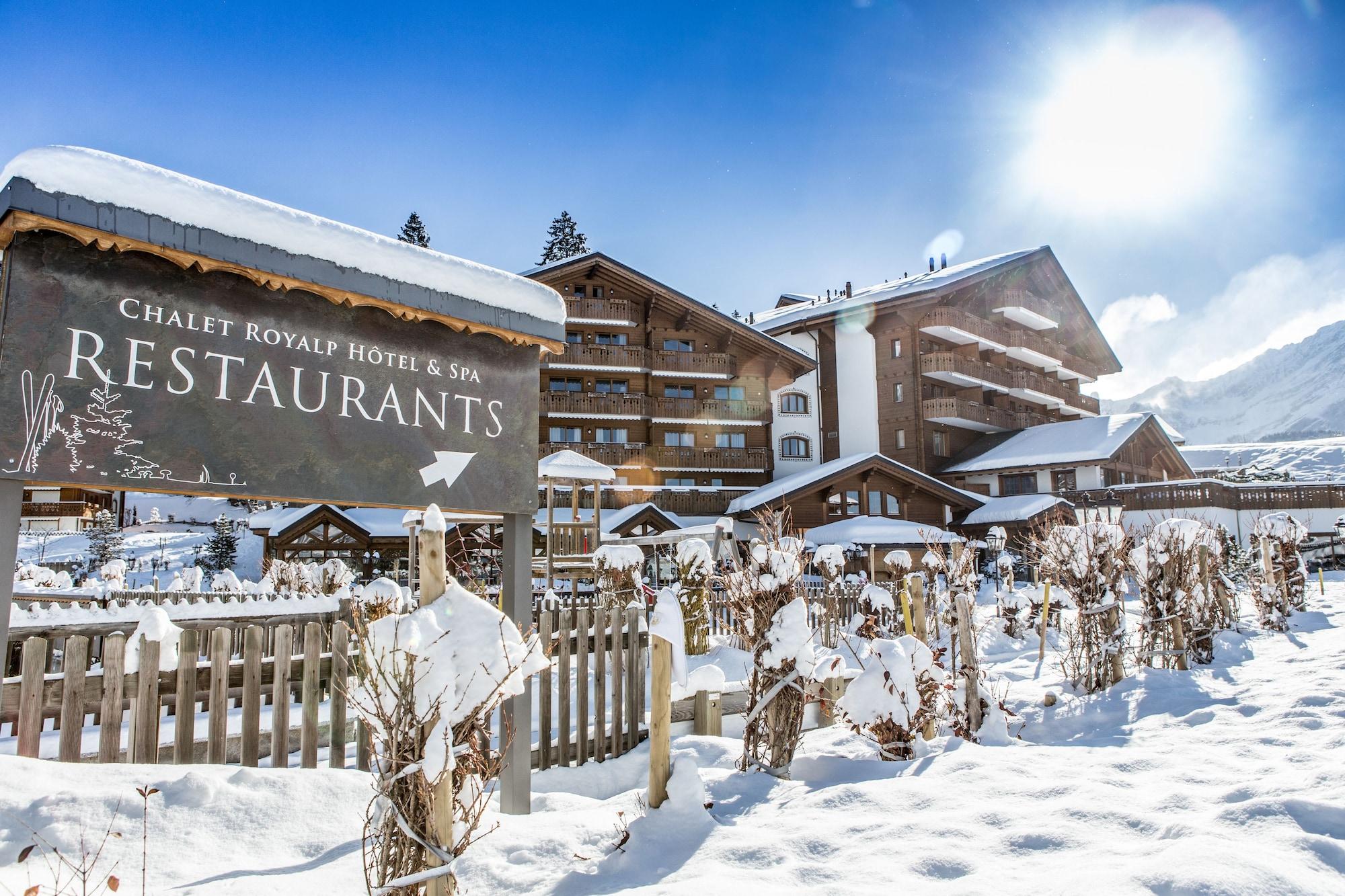 Chalet Royalp Hotel & Spa Вилар сюр Олон Екстериор снимка