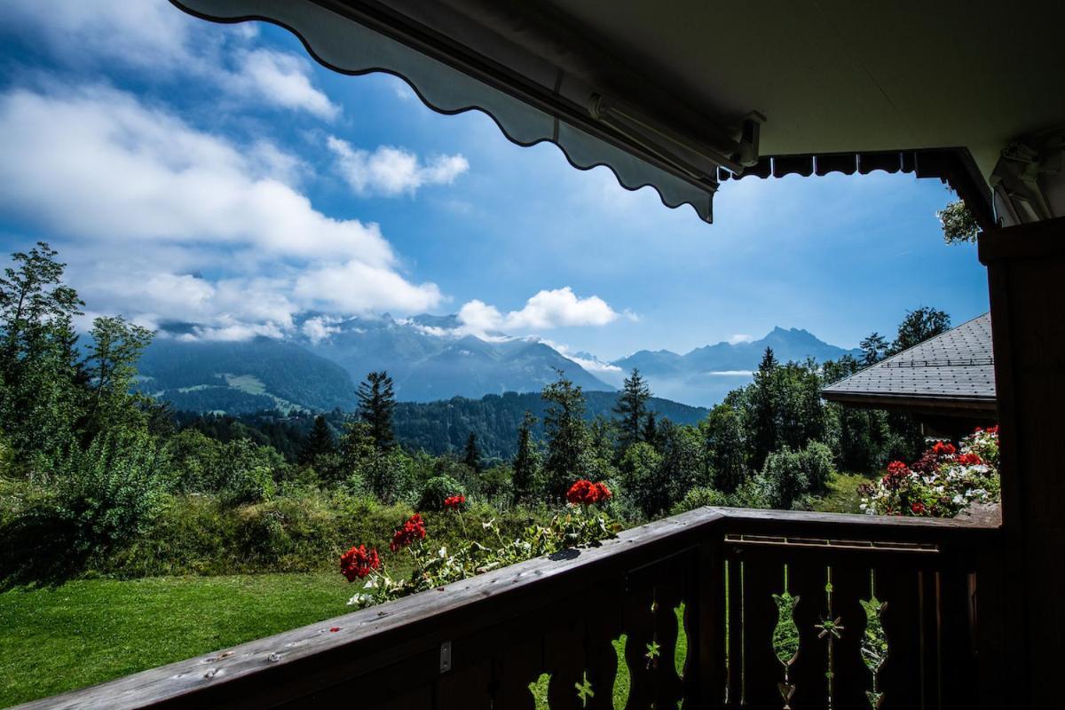 Chalet Royalp Hotel & Spa Вилар сюр Олон Екстериор снимка