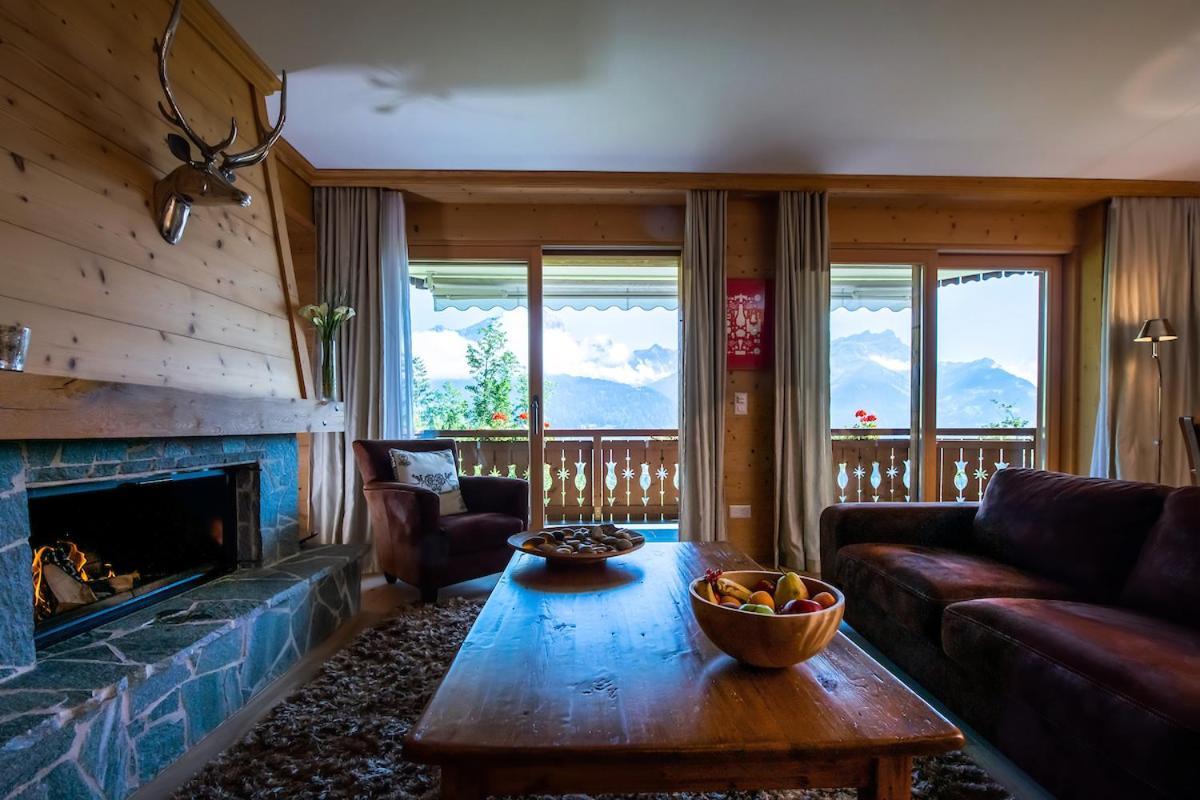 Chalet Royalp Hotel & Spa Вилар сюр Олон Екстериор снимка